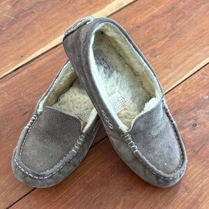 UGG Brown Suede Slippers 8